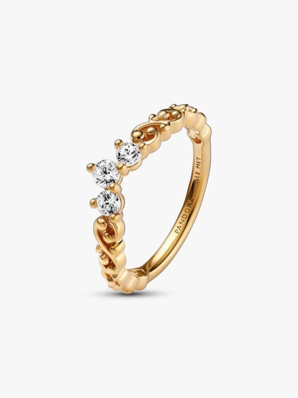 Pandora Regal Swirl Tiara Ring